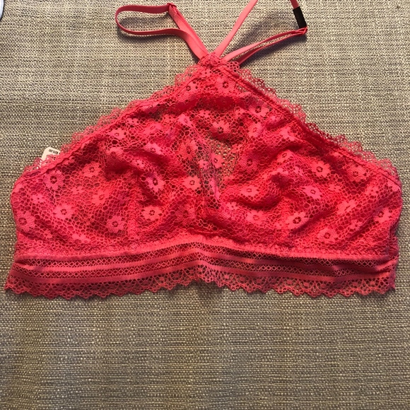 Victoria's Secret Lace Bralette Halter High-Neck - Picture 5 of 6